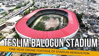 Teslim Balogun Stadium - A year after Complete Renovation