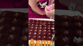 Mukbang Tiramisu| eating show| Asmr eating| موکبانگ تیرامیسو