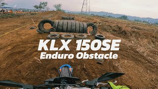 Enduro Obstacle Riding my KLX 150SE | ALL STOCK #kawasaki #KLX150se #Enduro