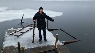 Очередная тренировка в ненастную погоду.