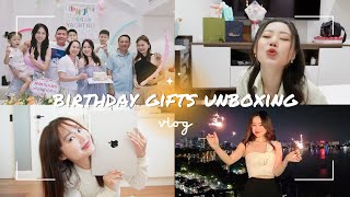 MỞ QUÀ SINH NHẬT CỦA CẢ NHÀ DÀNH CHO MÌNH | What I got for my 29th & 30th birthday | Jolin Sydney