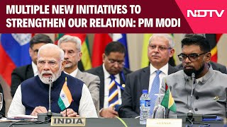 PM Modi Visit In Guyana | PM Modi Announces Several Initiatives At India-CARICOM Summit