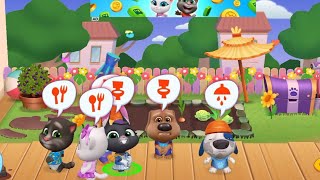 TOM FRIENDS WAIT FOR TOILET #gameplay #tomfriends #talkingtom