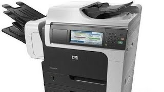 HP LaserJet 4555 MFP Tray Size & Tray Over lift Error Solution