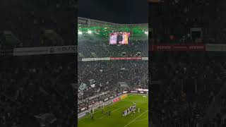 Mönchengladbach nach dem Sieg gegen SV Werder Bremen 1.Bundesliga