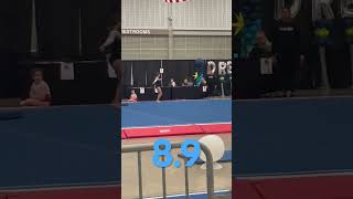 My floor routine in Xcel silver!