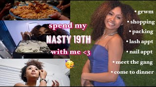 VLOG | Prepare & Spend my 19th Birthday With Me! | DAVINERILEY