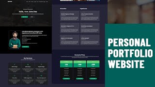 How to make a Portfolio WordPress Website with Elementor