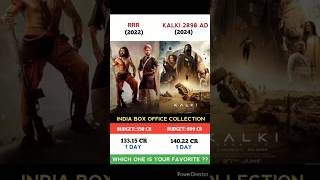 RRR Vs Kalki 2898 AD Movie Comparison || Box Office Collection #shorts #kalki2898ad#rrr