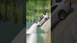 Cars vs Bollards #4 – BeamNG.Drive #shorts