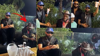 Burna boy, Phyno and Flavour Shutdown Obi’s house as the Celebrate Phyno 38th Birthday