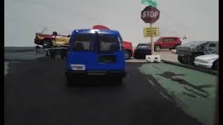 Stop Motion Car Crash