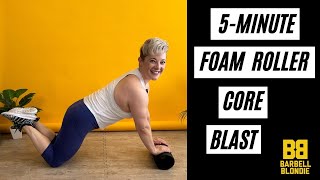 5-Minute Power Abs Workout w/ Foam Roller