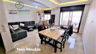 Location Appartement (Non meublé) avec 2 BALCONS, Quartier PALMIER près Ecole Molière à Casablanca