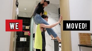 WE MOVED! Cleaning our New Apartment - time lapse 我們搬家了！ 清潔我們的新公寓 - 縮時攝影 (中英文字幕)