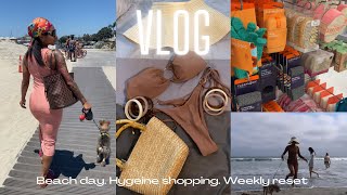 Visual diary | beach day| light shopping| cleaning