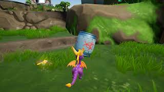 Spyro2 Reignited Spinning Barrel