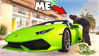 I Became A Car Jacker In GTA 5 RP