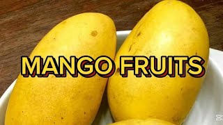 ASMR Peeling and Cutting Mango Fruit #CharrieTv