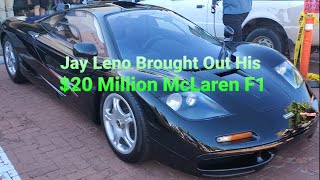 Jay Leno's $20 Million McLaren F1 Wins the Crowd In Malibu Cars and Coffee