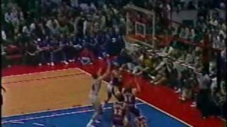 Bobby Jones follow-up dunk over Kareem and Rambis