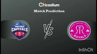 SA20 2023 MATCH NO 30 PC VS PR PREDICTION