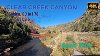 Clear Creek Canyon - Scenic Drive - Golden Colorado