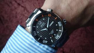 Wristshot: Mido Multifort Two Crowns Diver M005.930.11.060.80 (4K Ultra HD)