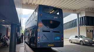 Stagecoach Midlands ADL Scania Enviro 400 15951 YN14 OXB On Route 8 To Rectory farm