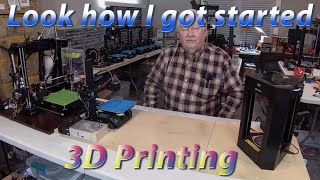 Look how I got started 3D Printing from my first 3D printer to a 60+ printer 3D Print Farm.