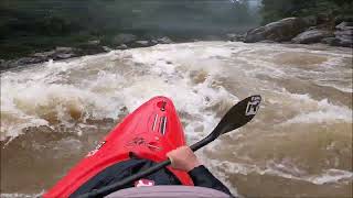 Kayaking in the Caqueta River , Colombia