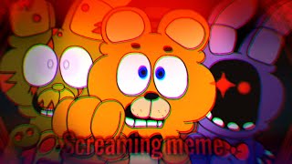 [FNAF] Screaming Animation Meme | (Flashing Lights)