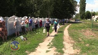 Благоустройство территории Свято-Казанского храма в селе «Углянец» в честь 150-летия