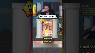 KSI pulled this Card for me #KSI #TCG #TCGCardShopSimulator #TradingCard #Pokemon #Shorts