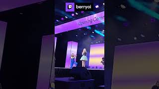 Proposal at TwitchCon Opening Ceremony Las Vegas | berryoi on #Twitch #twitchclips #trip