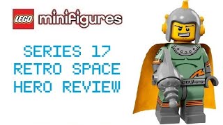 Lego Minifigures Series 17 Retro Space Hero Review