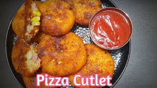 Pizza cutlet Recipe in Tamil | Cutlet Recipe | Pizza Recipe | How to Make Pizza Cutlet