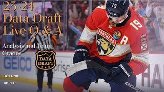 23-24 Fantasy Hockey Live Q & A and Rating Teams