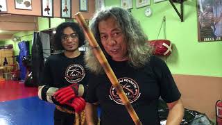 Prof Jak Othman Tongkat Fighting Tutorial