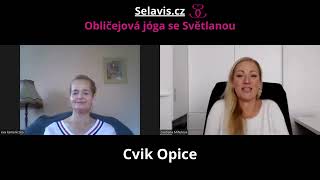 Cvik Opice z obličejové jógy se Světlanou a Evou