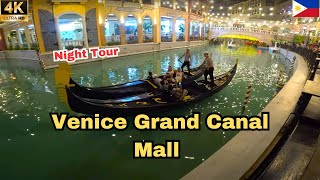 [4K] Venice Grand Canal, Mckinley Hill, Taguig City/Night Tour