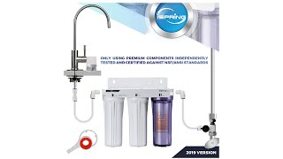 3 Stage Under Sink Water Filtration System for Drinking