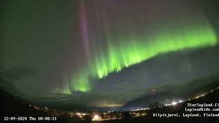 11.9.-24 Kilpisjärvi Aurora Timelapse