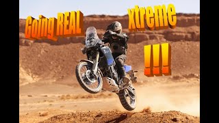 Yamaha tenere 700 REAL extreme shit!! Never underestimite it !! WOW !! Rally stunt wheelie offroad