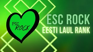 Eesti Laul Rank | TOP 20 | Estonia | National Final | Eurovision 2024 | ESC Rock