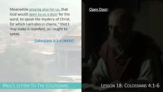 Colossians 4:1-6