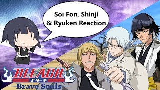 Bleach: Brave Souls - [#551] Soi Fon, Shinji & Ryuken Reaction