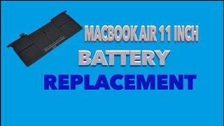 How To Replace a 2014 MacBook Air 11 inch Battery