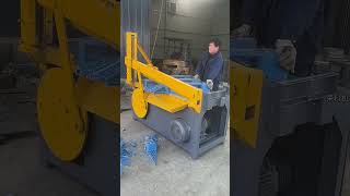 17 1300 type electric shearing machine plastic pallet cutting effect #plastic shearing machine #plas