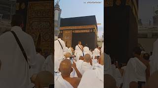 suasana saat adzan magrib  masjidil haram #mekkah #madinah #hajidanumroh